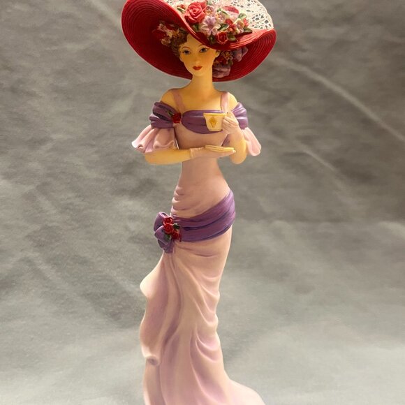 Thomas Kinkaid Portraits of Style and Grace Collection Garden Party Figurine - Picture 1 of 5